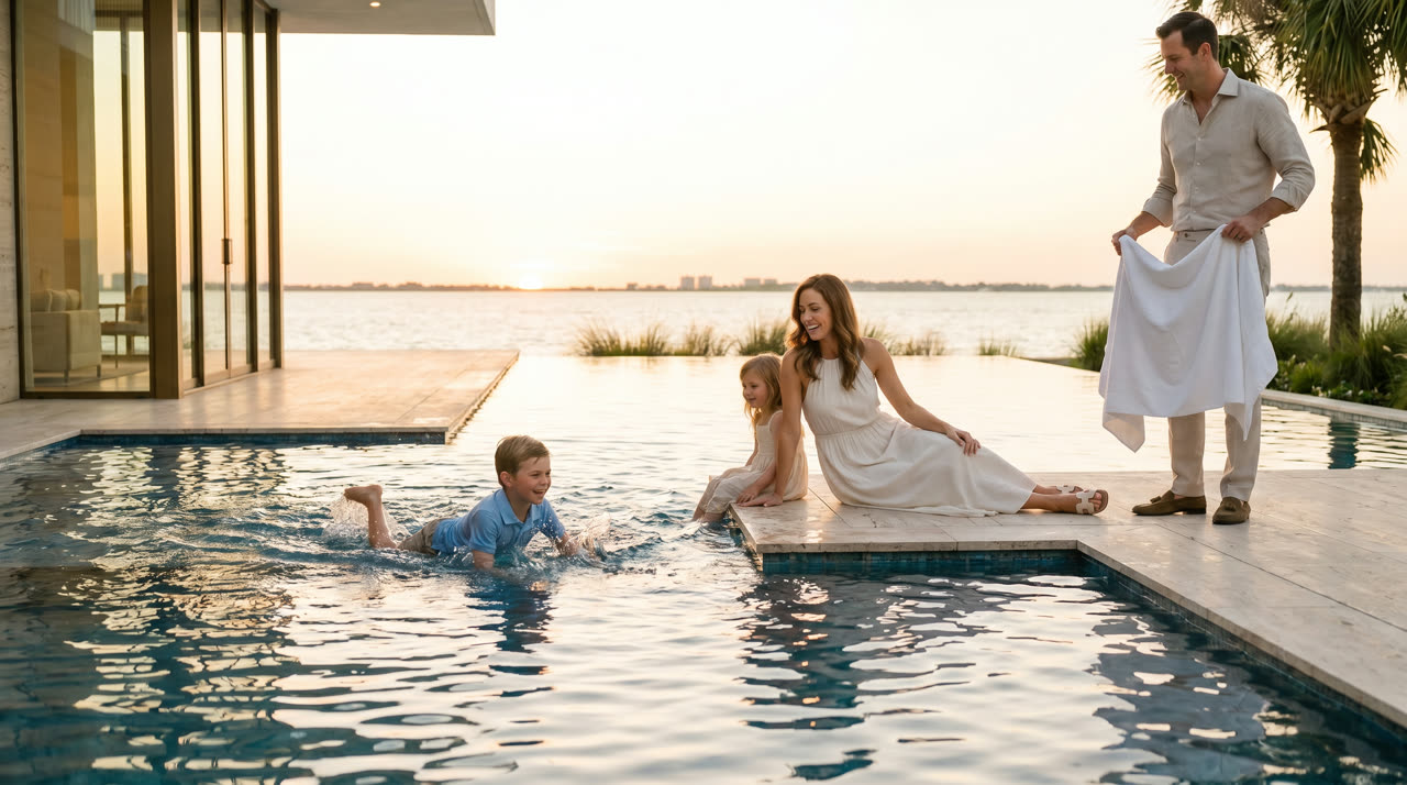 Infinity pool